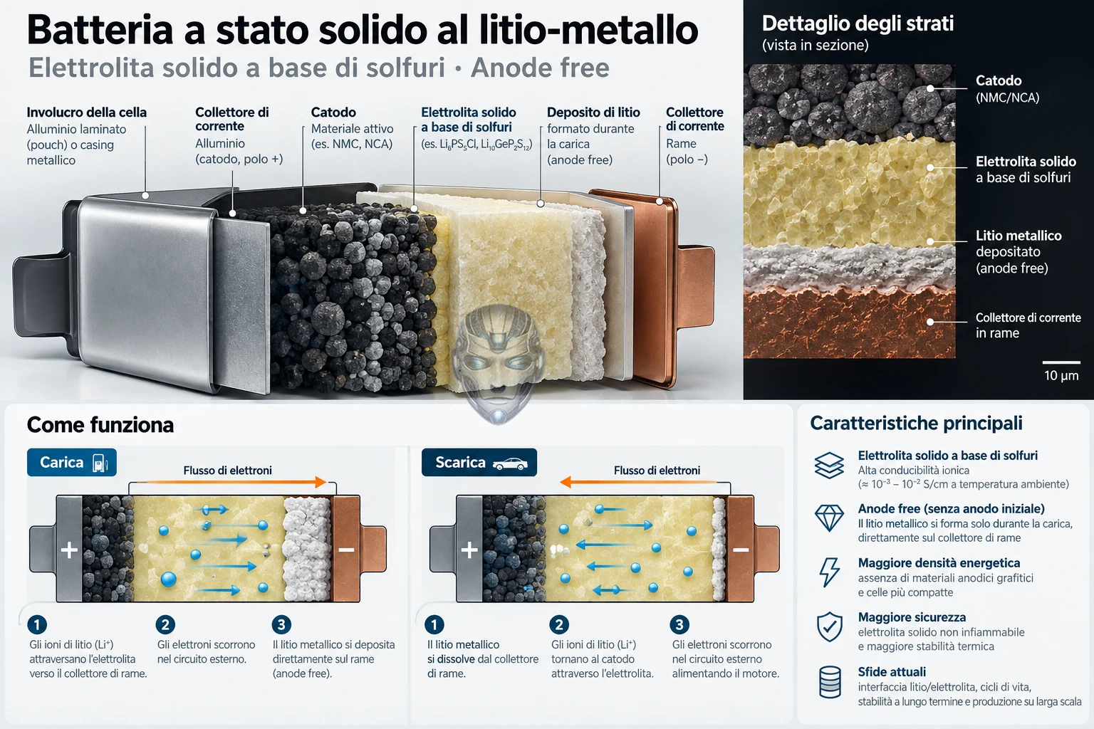 batteria stato solido al litio-metallo anode free la mia previsione per il futuro